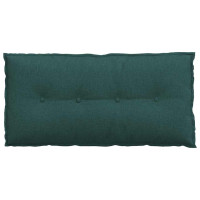 Produktbild för Ryggkudde Mörkgrön 100 x 19 x 50 cm tyg
