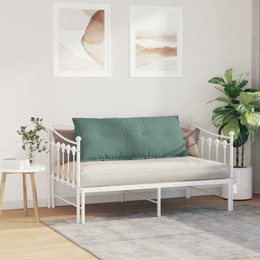 Produktbild för Ryggkudde Havgrön 120 x 50 cm Kordread tyg
