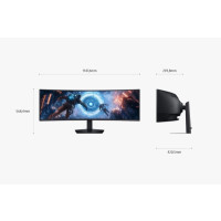 Produktbild för Samsung Odyssey G9 S49FG912EU - G91F Series - LED-skärm - böjd - 49" - HDR