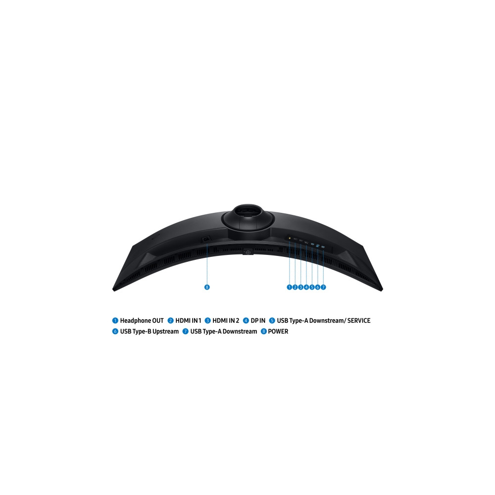 Produktbild för Samsung Odyssey G9 S49FG912EU - G91F Series - LED-skärm - böjd - 49" - HDR