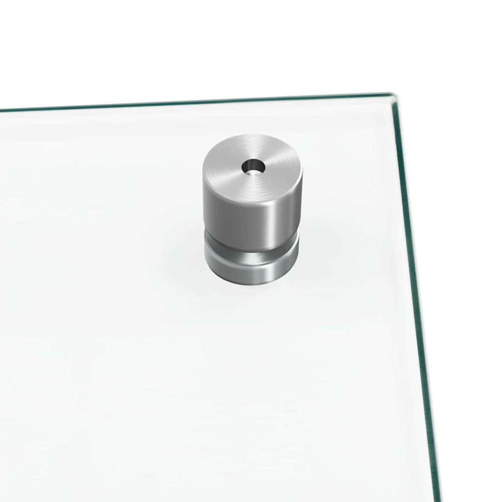 Produktbild för Köksskydd 2 pcs Transparent 90 x 40 cm härdat glas