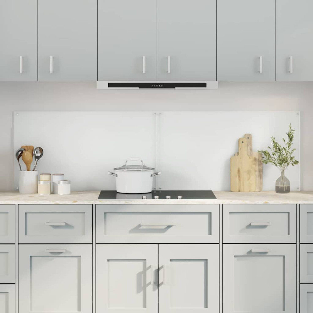 Produktbild för Köksskydd 2 pcs Transparent 90 x 50 cm härdat glas