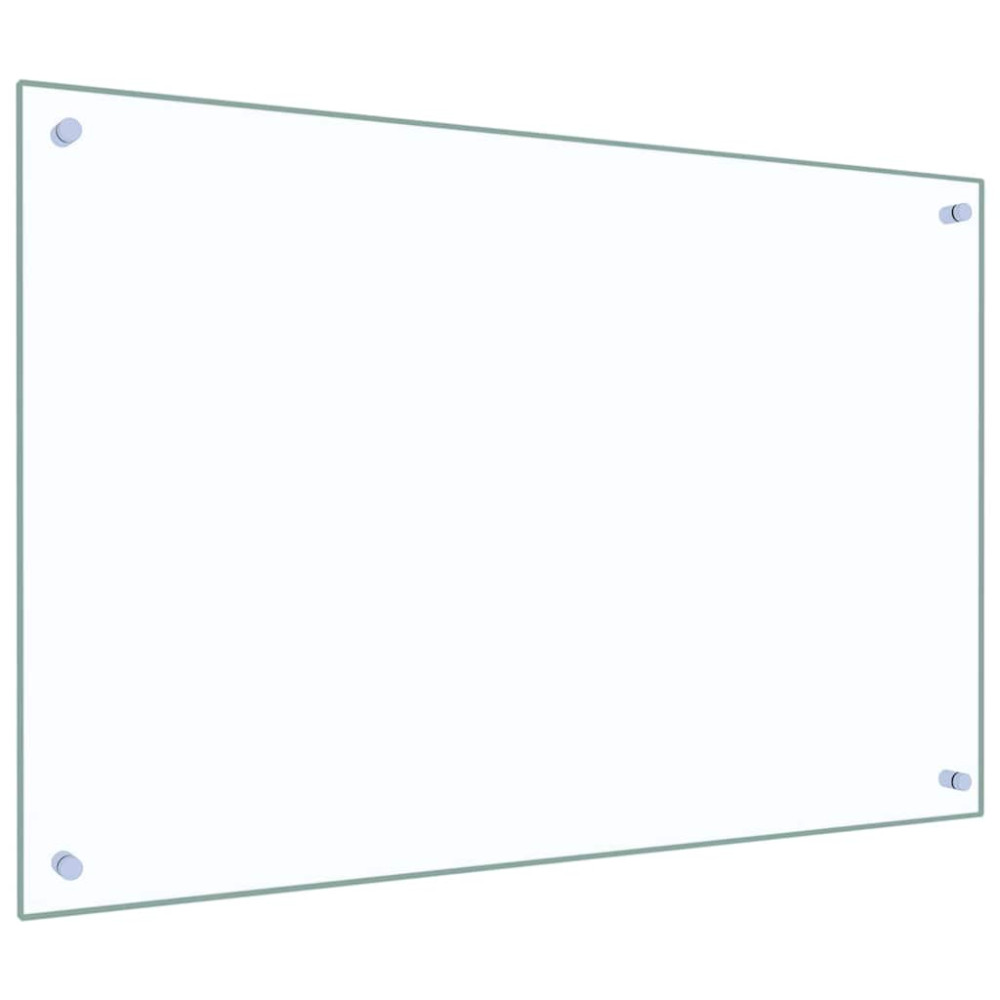 Produktbild för Köksskydd 2 pcs Transparent 90 x 60 cm härdat glas