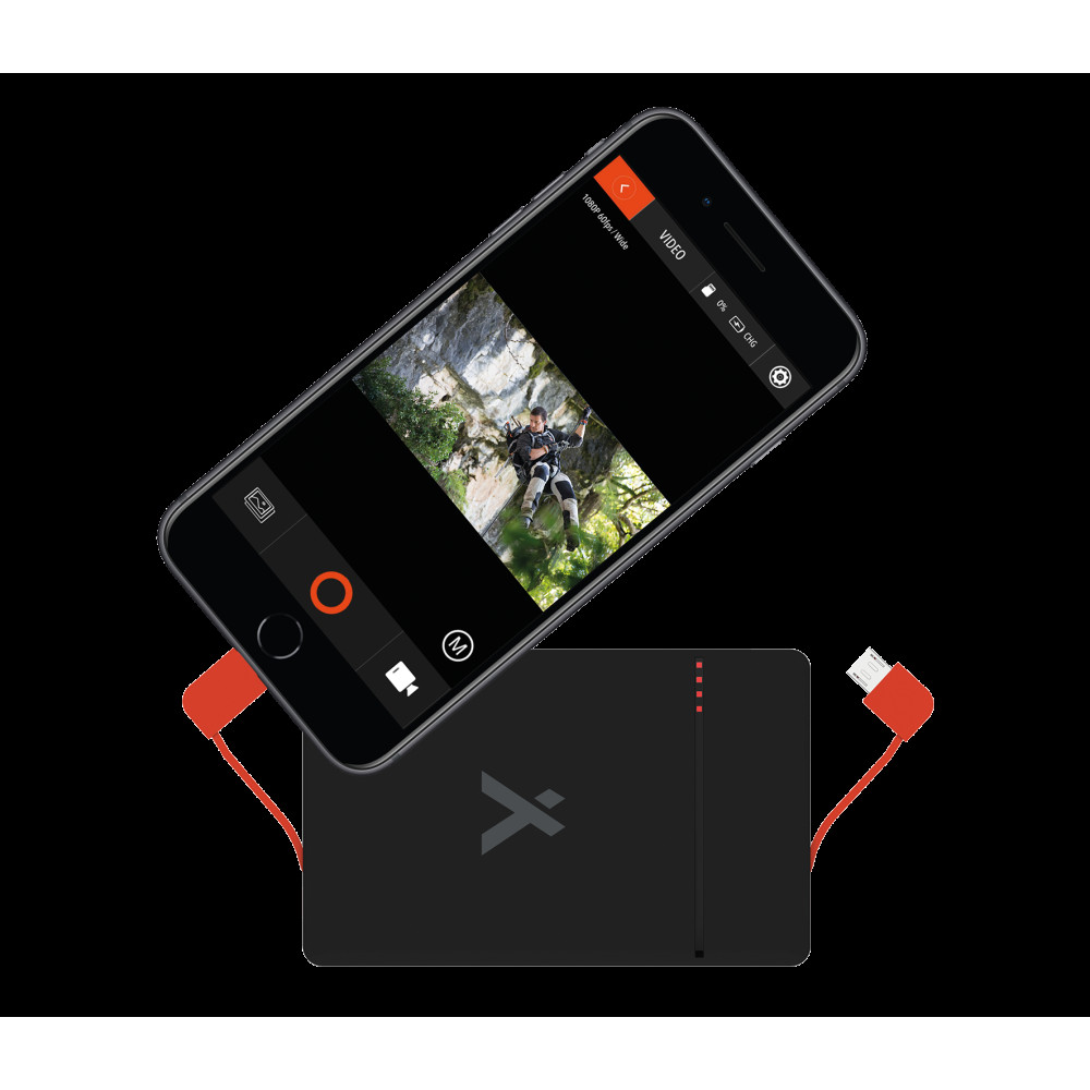 Produktbild för Bear Grylls 3000mAh Power Bank with Built-in Lightning & Micro USB Cable