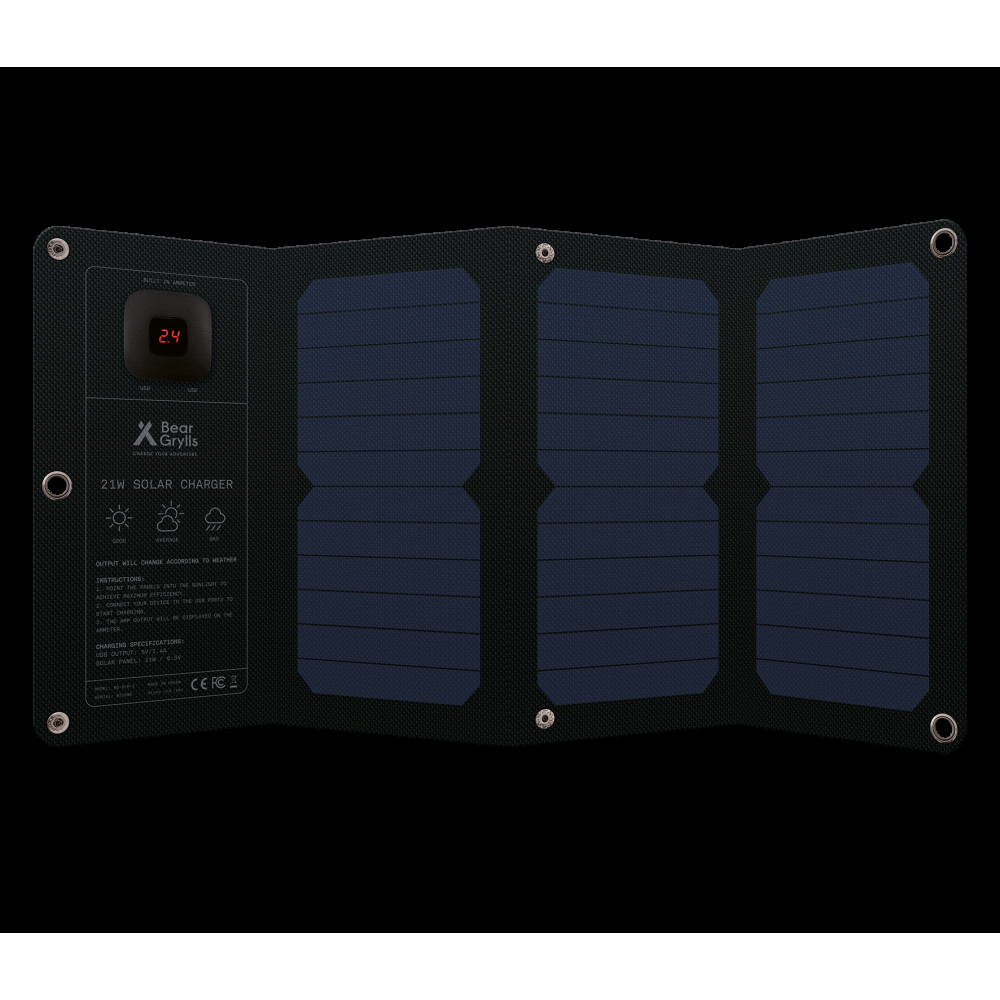 Produktbild för Bear Grylls 21W Solpanel