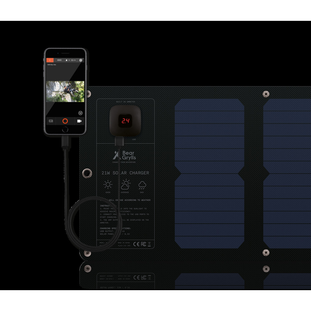 Produktbild för Bear Grylls 21W Solpanel