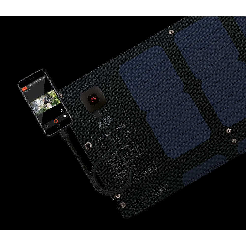 Produktbild för Bear Grylls 21W Solpanel