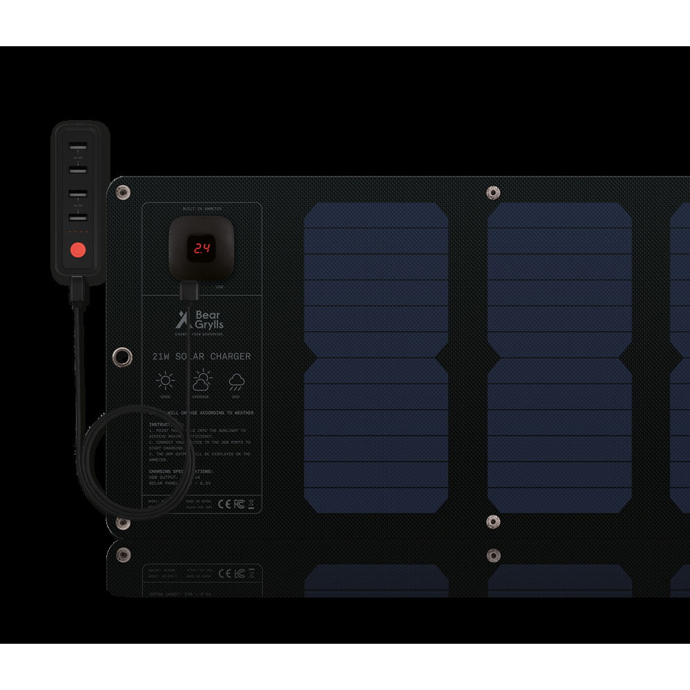 Produktbild för Bear Grylls 21W Solpanel