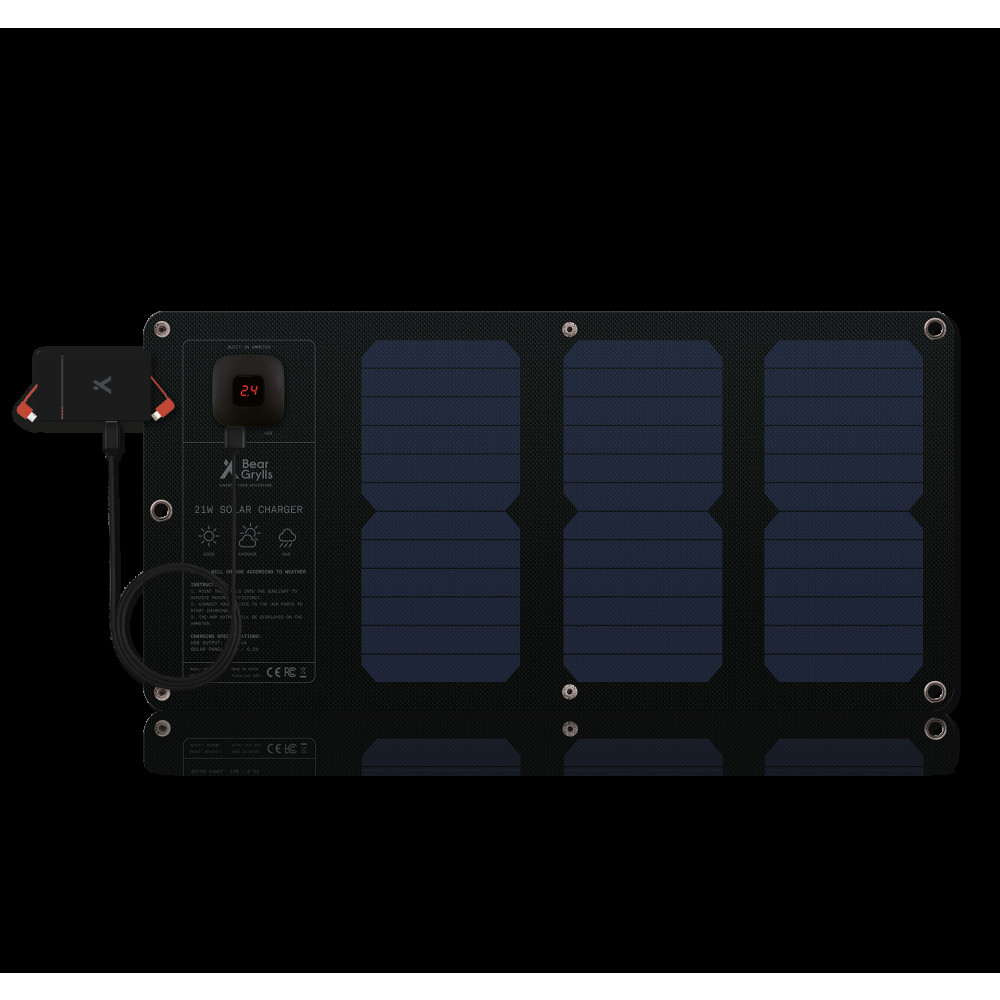 Produktbild för Bear Grylls 21W Solpanel