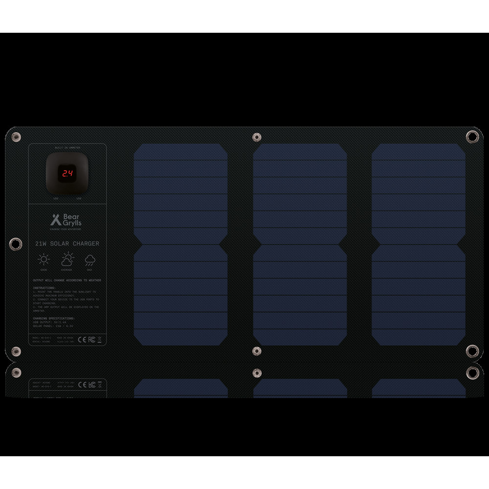 Produktbild för Bear Grylls 21W Solpanel