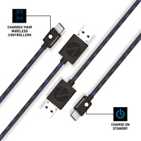 Produktbild för Stealth SP-C10 V 3m Twin Play & Charge Cables for PS5