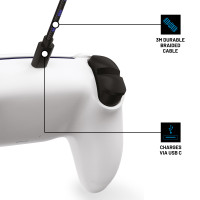 Produktbild för Stealth SP-C10 V 3m Twin Play & Charge Cables for PS5