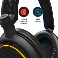 Produktbild för Stealth C6-100 Light Up Gaming Headset for  XBOX, PS4/PS5, Switch, PC