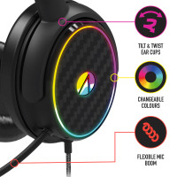 Produktbild för Stealth C6-100 Light Up Gaming Headset for  XBOX, PS4/PS5, Switch, PC