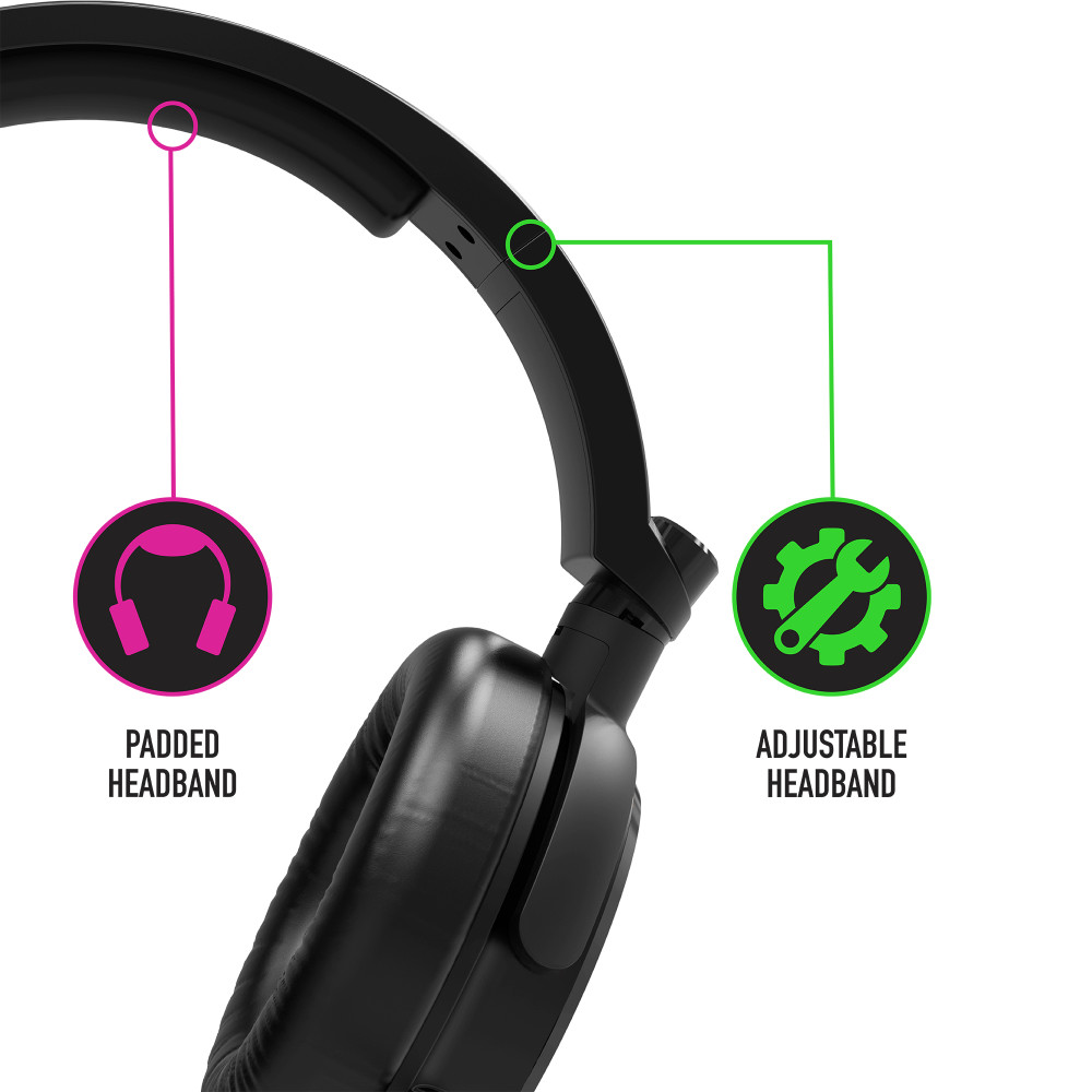 Produktbild för Stealth C6-100 Light Up Gaming Headset for  XBOX, PS4/PS5, Switch, PC