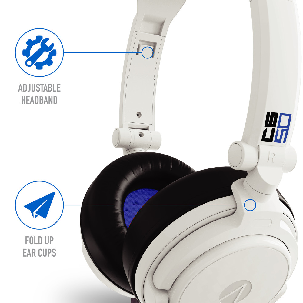 Produktbild för Stealth C6-50 Gaming Headset for PS4/PS5, XBOX, Switch, PC - Blue/White