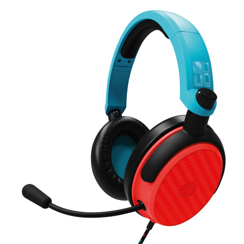 Stealth Stealth C6-100 Gaming Headset for Switch, XBOX, PS4/PS5, PC - Neon Blue/Red