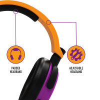 Produktbild för Stealth C6-100 Gaming Headset for Switch, XBOX, PS4/PS5, PC - Neon Orange/Purple
