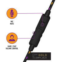 Produktbild för Stealth C6-100 Gaming Headset for Switch, XBOX, PS4/PS5, PC - Neon Orange/Purple