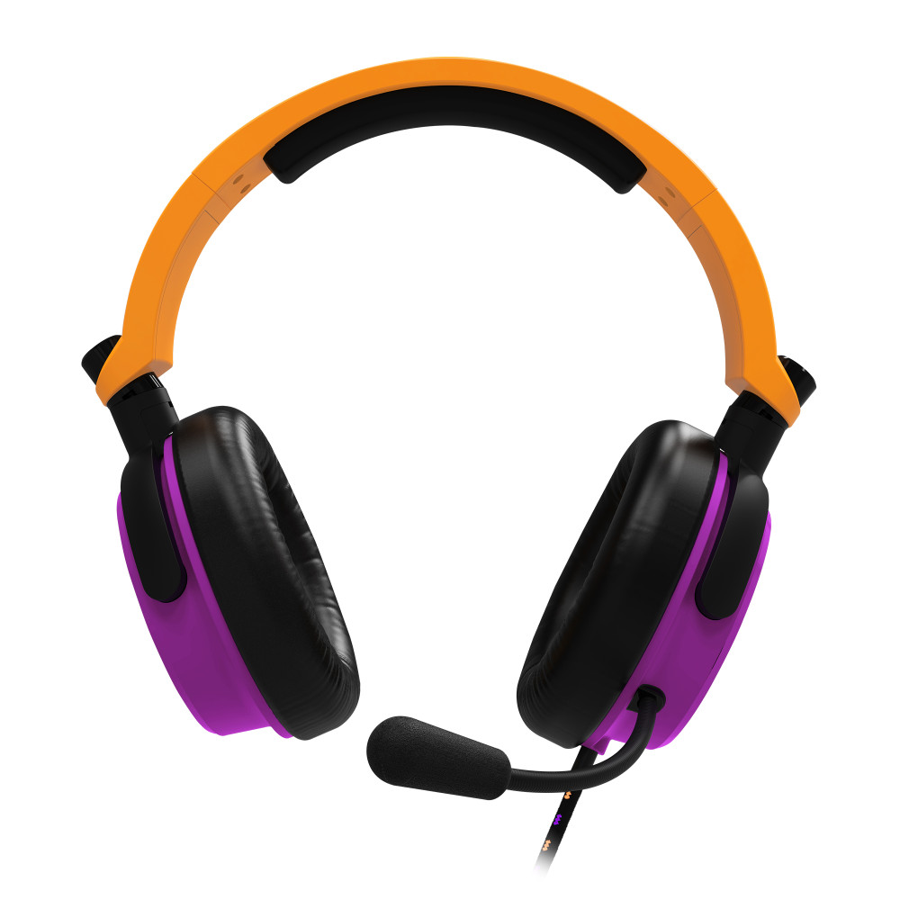 Produktbild för Stealth C6-100 Gaming Headset for Switch, XBOX, PS4/PS5, PC - Neon Orange/Purple
