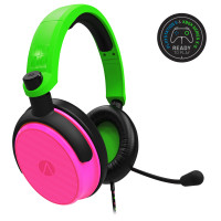 Produktbild för Stealth C6-100 Gaming Headset for Switch, XBOX, PS4/PS5, PC - Neon Green/Pink