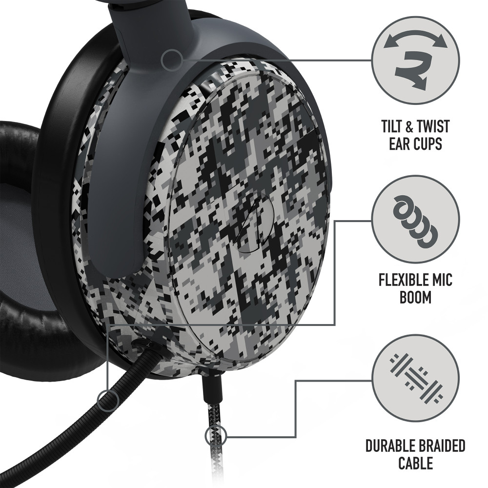 Produktbild för Stealth C6-100 Gaming Headset for  XBOX, PS4/PS5, Switch, PC - Digital Grey