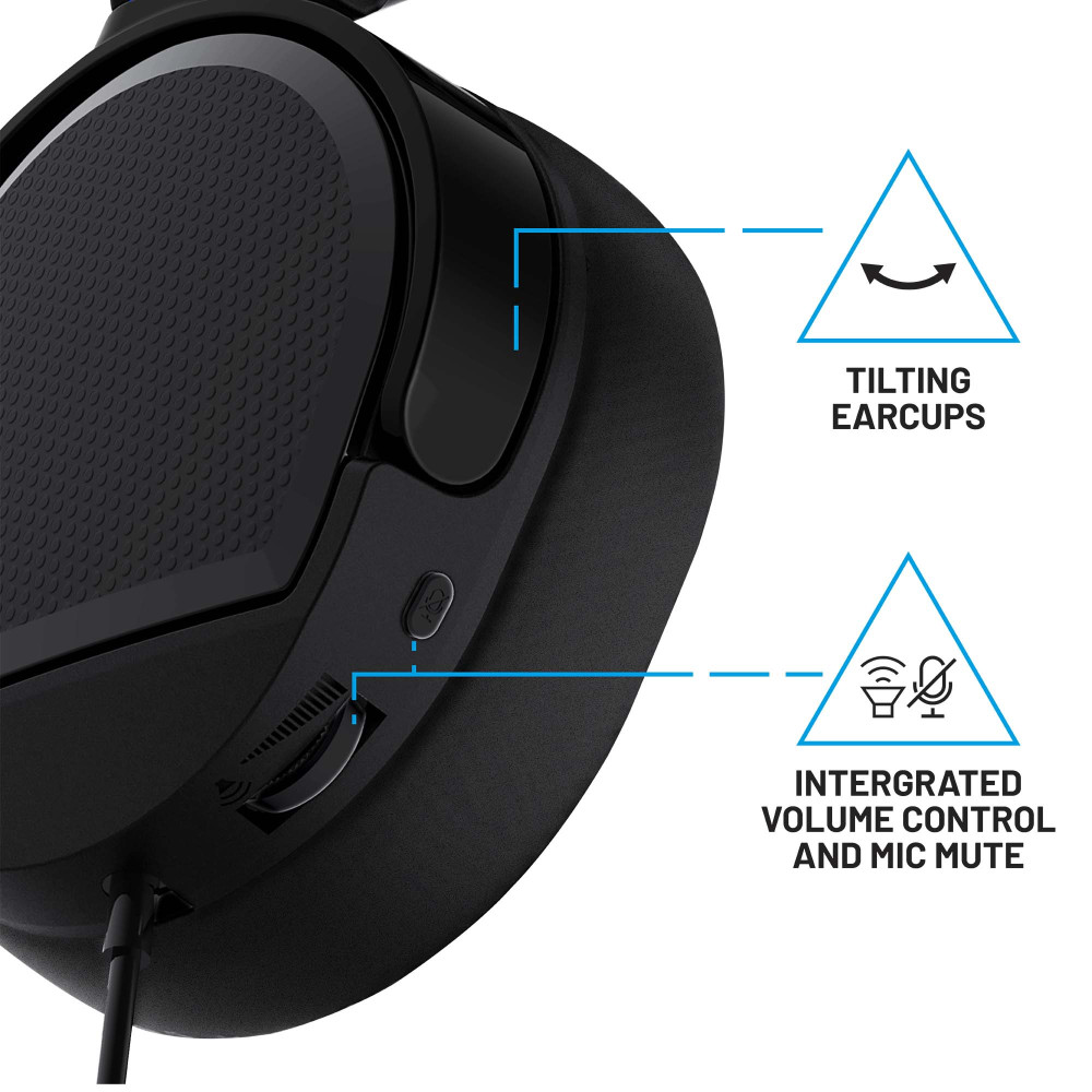 Produktbild för Stealth PANTHER Performance Gaming Headset for XBOX, PS4/PS5, Switch, PC - Black