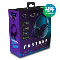 Produktbild för Stealth PANTHER Performance Gaming Headset for XBOX, PS4/PS5, Switch, PC - Black