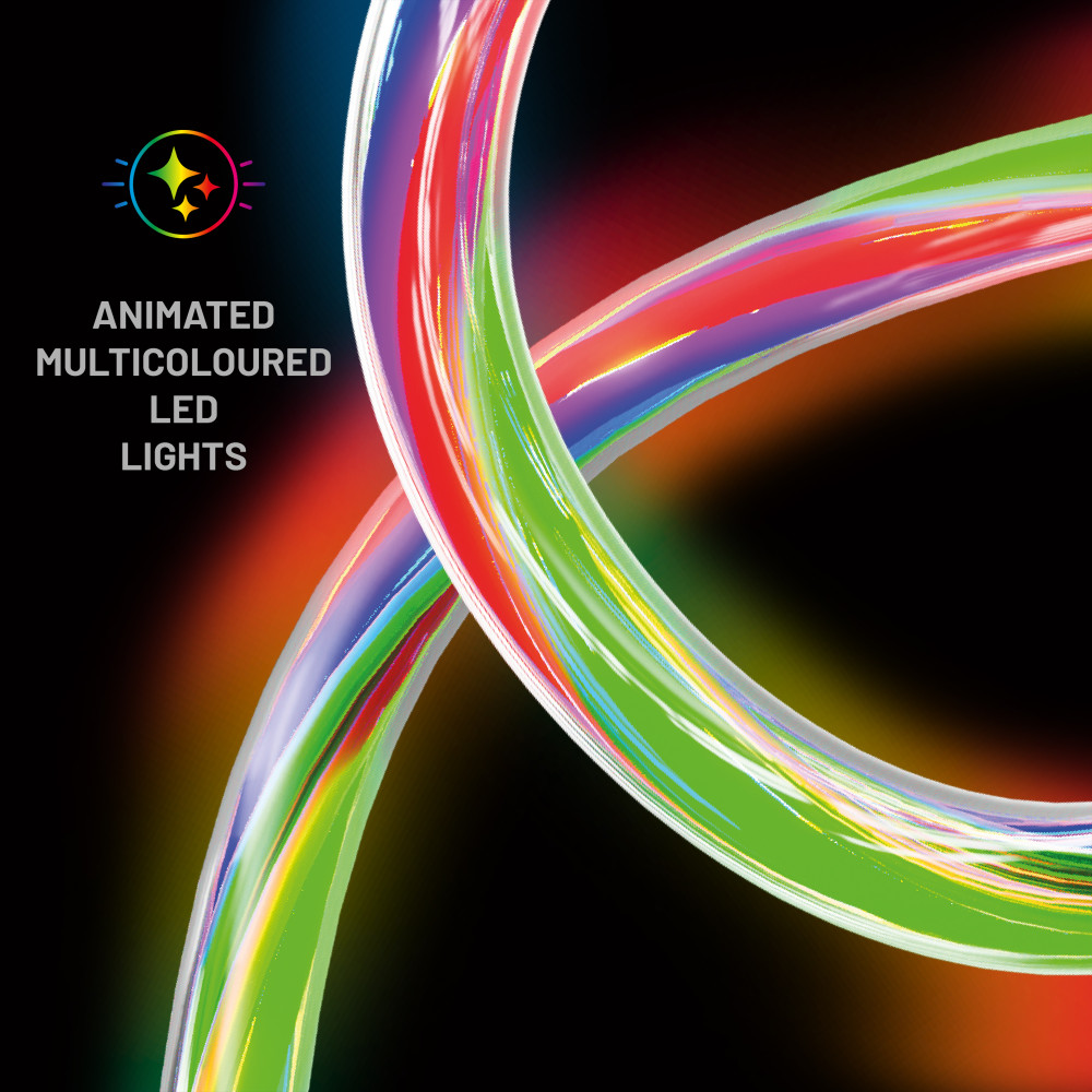 Produktbild för Stealth Light Up Charging Cables Multiformat - 2m Twin Pack