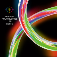 Produktbild för Stealth Light Up Charging Cables Multiformat - 2m Twin Pack