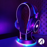 Produktbild för Stealth Light Up Charging Headset Stand