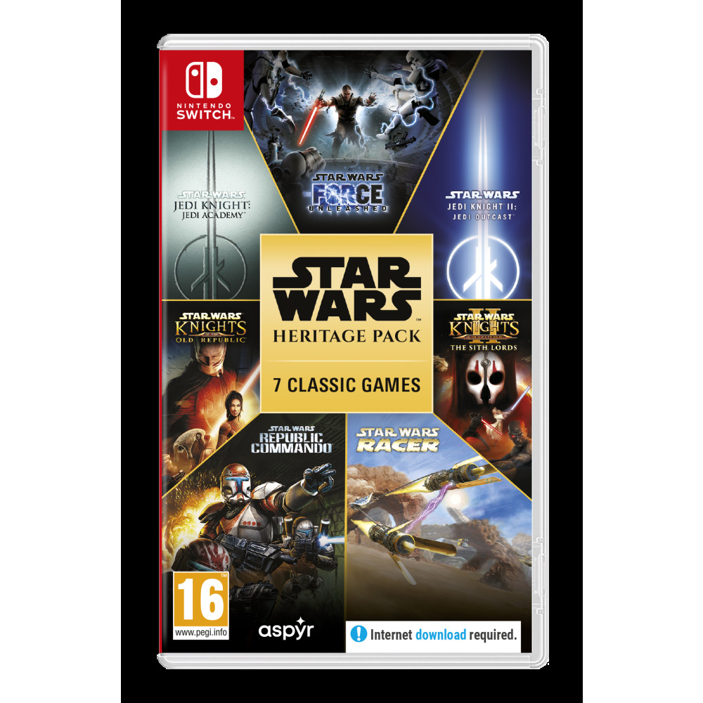Produktbild för Star Wars Heritage Pack Nintendo Switch