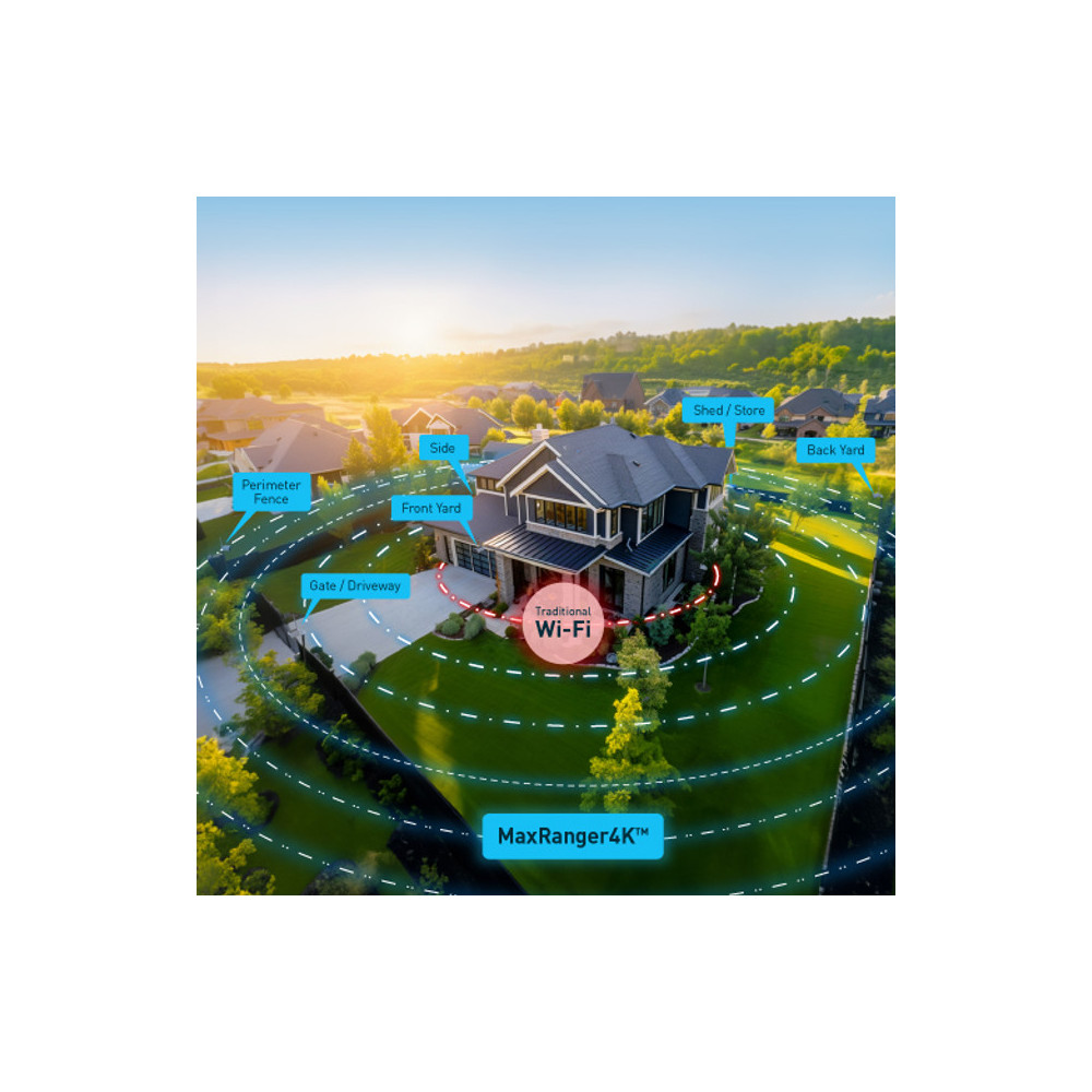 Produktbild för Swann MaxRanger4K™ 1-Pack Trådlös Tilläggskamera (kräver en MaxRanger System Hub för att fungera)