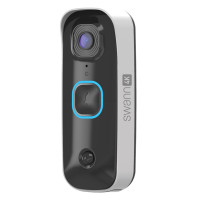 Produktbild för Swann Buddy4K Videodörrklocka med SwannShield AI röstassistent