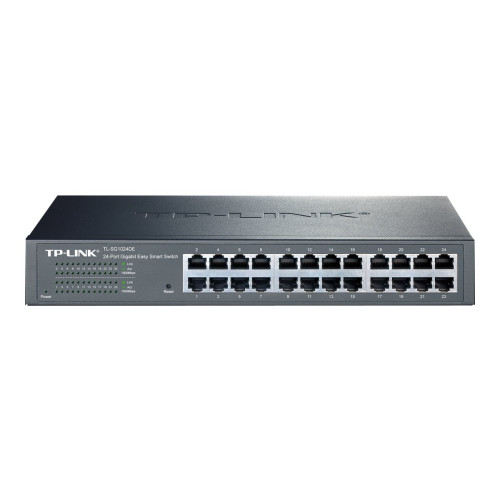 TP-LINK Technologies TP-Link JetStream TL-SG1024DE - switch - 24 portar - rackmonterbar