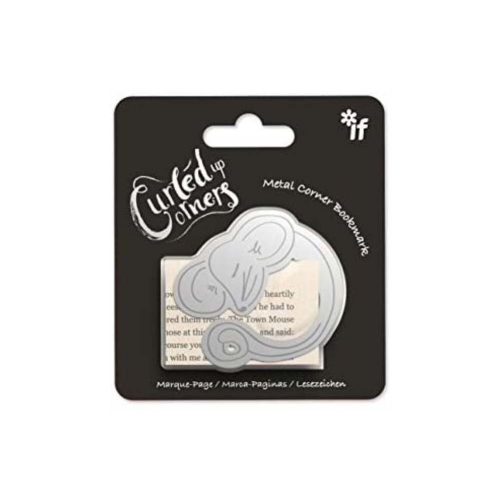 Produktbild för CURLED UP CORNERS QUIET MOUSE (häftad, eng)
