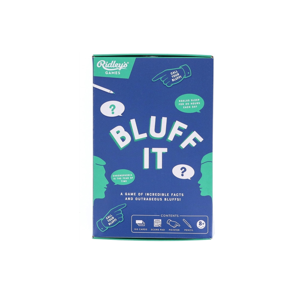 Produktbild för BLUFF IT TRIVIA GAME (häftad, eng)