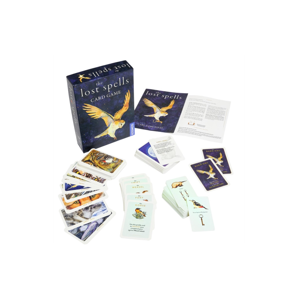 Produktbild för LOST SPELLS CARD GAME (häftad, eng)