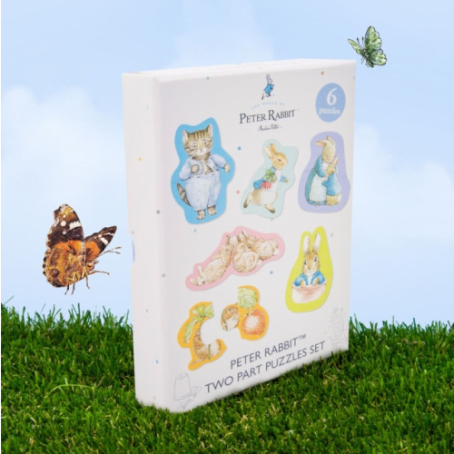 Fizz Creations PETER RABBIT 2PART PUZZLE SET 6 PUZZLES (häftad, eng)