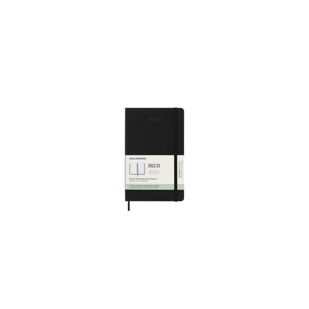 Produktbild för MOLESKINE 2023 18MONTH WEEKLY LARGE HARD (häftad, eng)