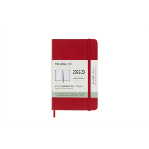 Moleskine MOLESKINE 2023 18MONTH WEEKLY POCKET HAR (häftad, eng)