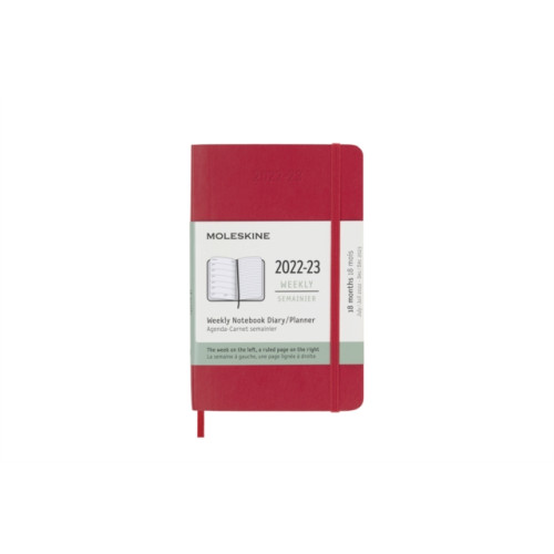 Moleskine MOLESKINE 2023 18MONTH WEEKLY POCKET SOF (häftad, eng)