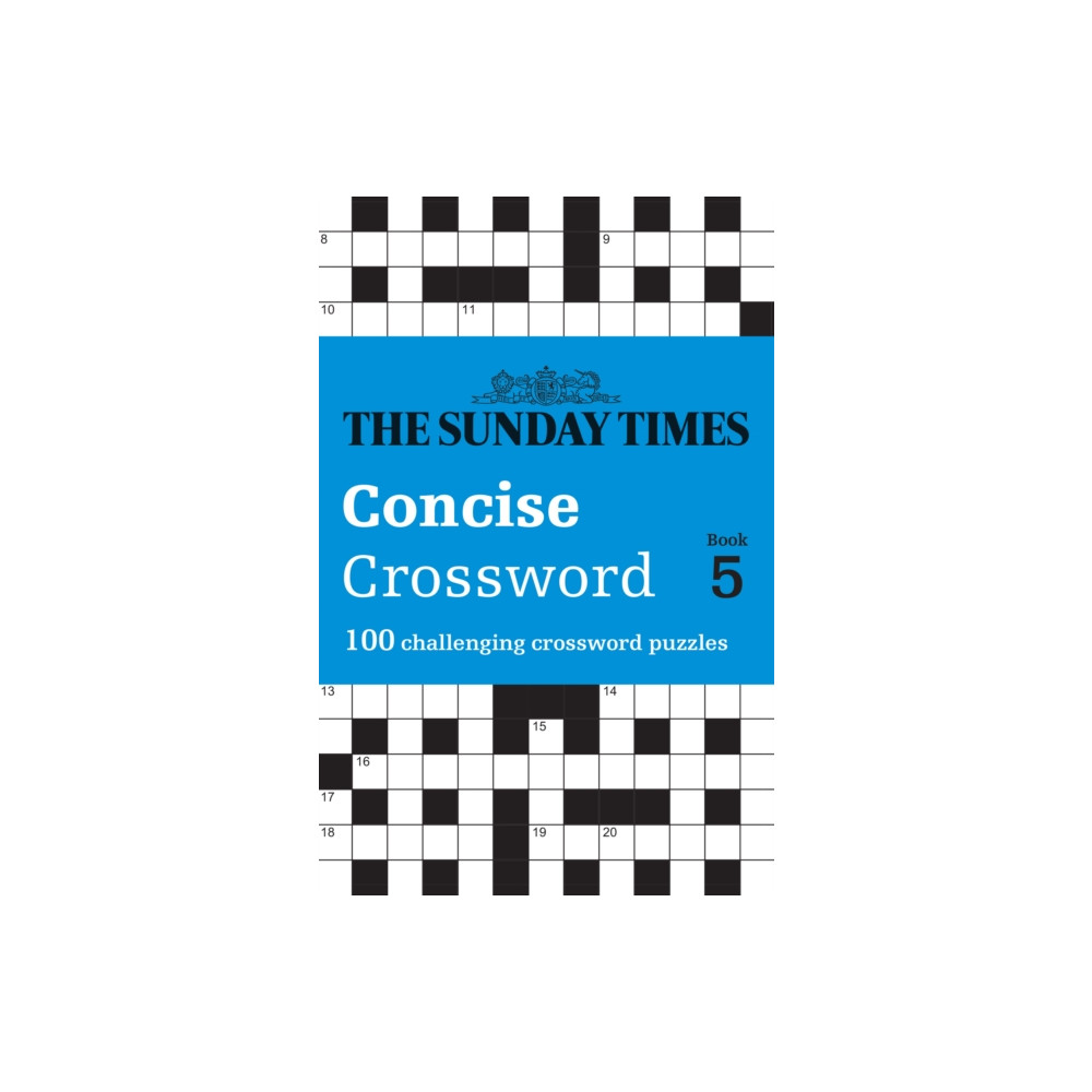 Produktbild för The Sunday Times Concise Crossword Book 5 (häftad, eng)