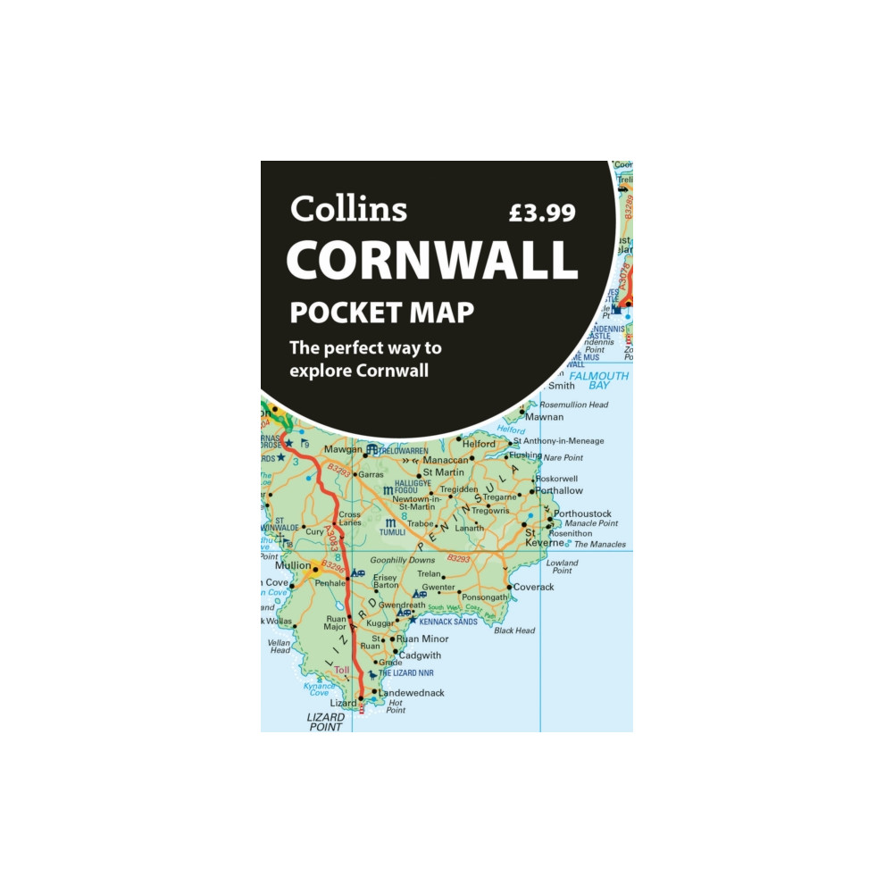 Produktbild för Cornwall Pocket Map