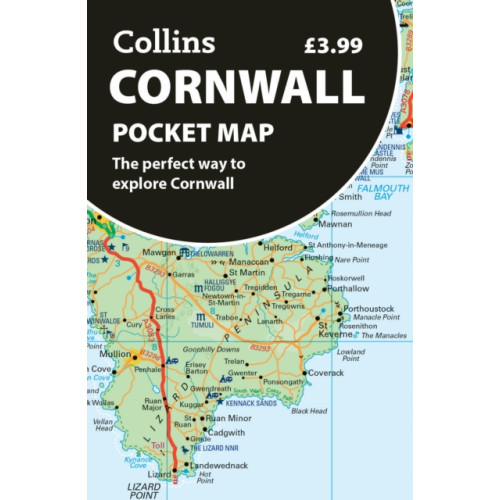 HarperCollins Publishers Cornwall Pocket Map