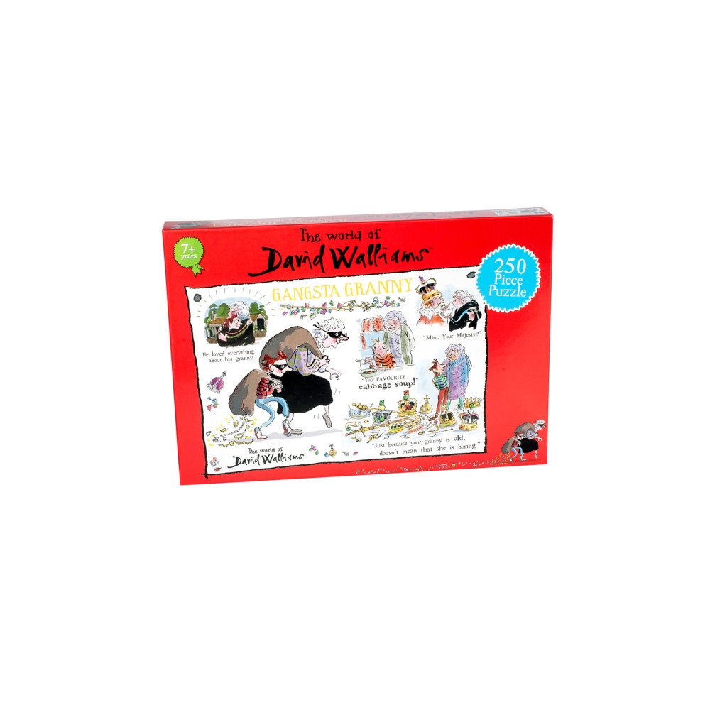 Produktbild för Gangsta Granny Puzzle (häftad, eng)