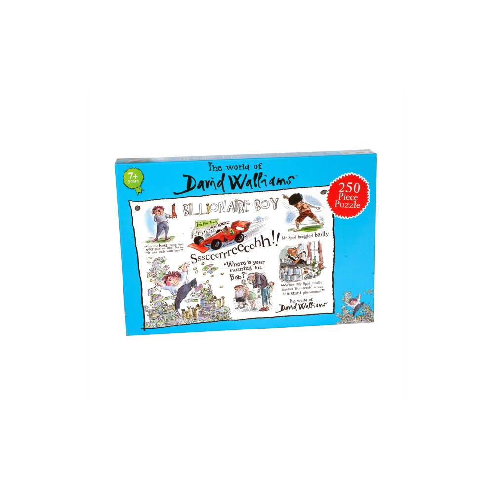 Produktbild för Billionaire Boy Puzzle (häftad, eng)