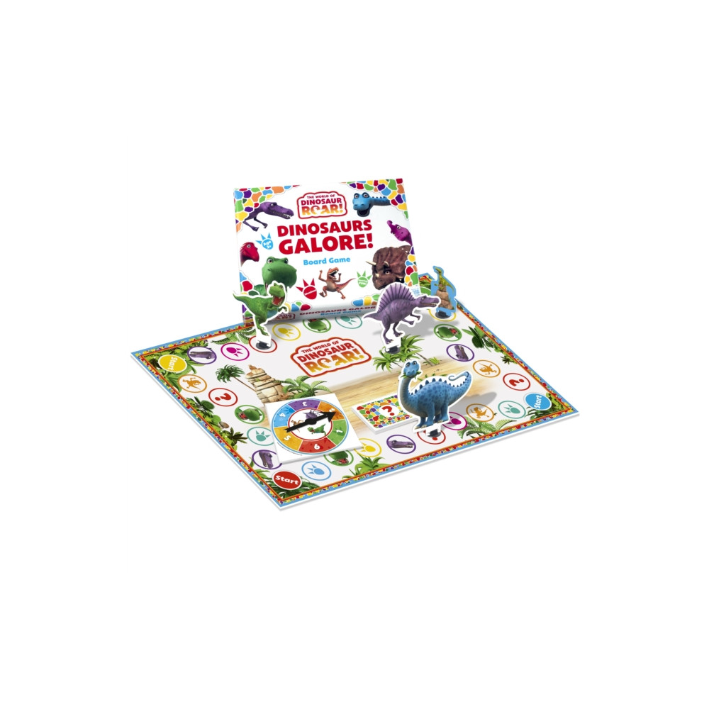 Produktbild för Dino Roar Board Game (häftad, eng)