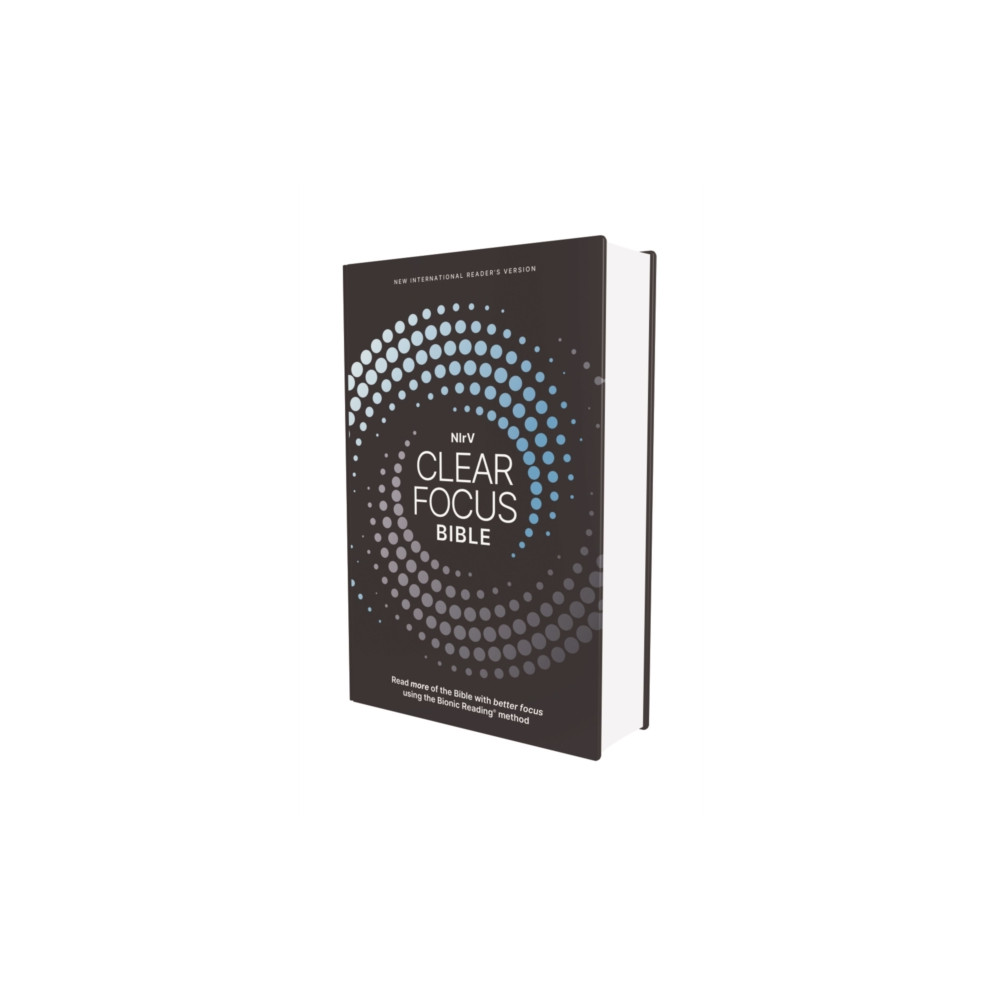Produktbild för NIrV, Clear Focus Bible, Hardcover, Charcoal/Blue (inbunden, eng)