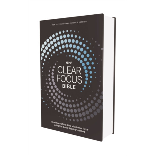 Zondervan NIrV, Clear Focus Bible, Hardcover, Charcoal/Blue (inbunden, eng)